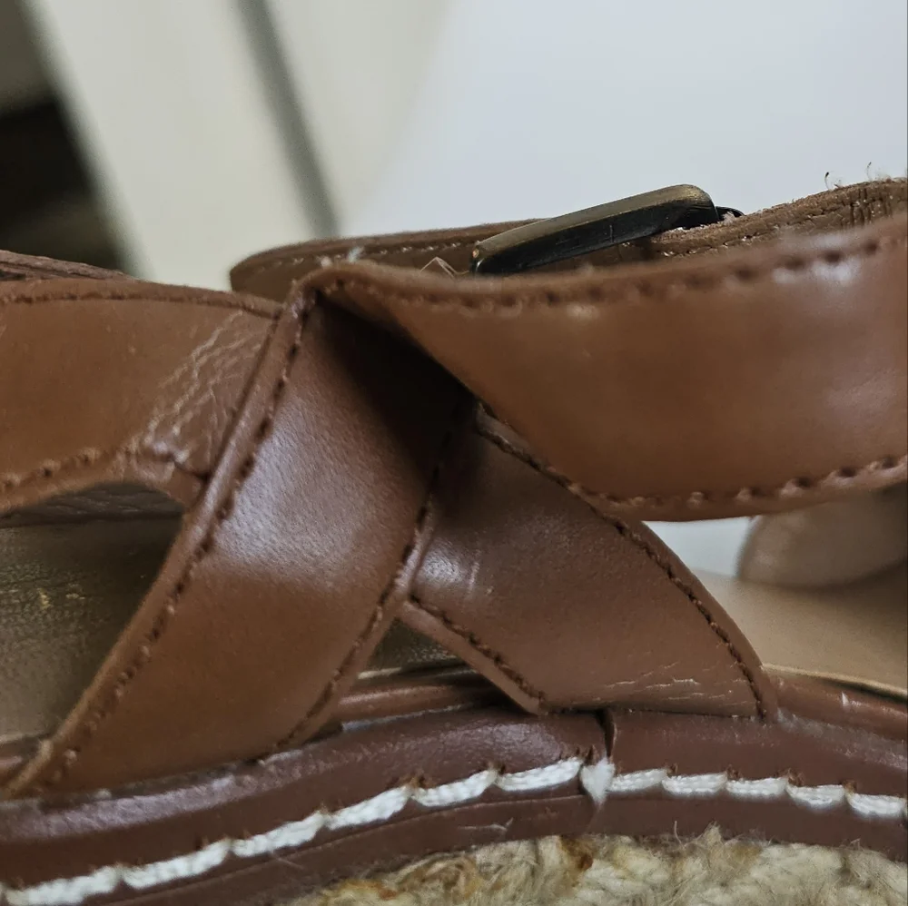 ☆ FRANCO SARTO Dalton Retro Wedge Espadrille